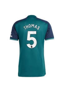 Arsenal Thomas Partey #5 Fotballdrakt Tredje Klær 2023-24 Korte ermer